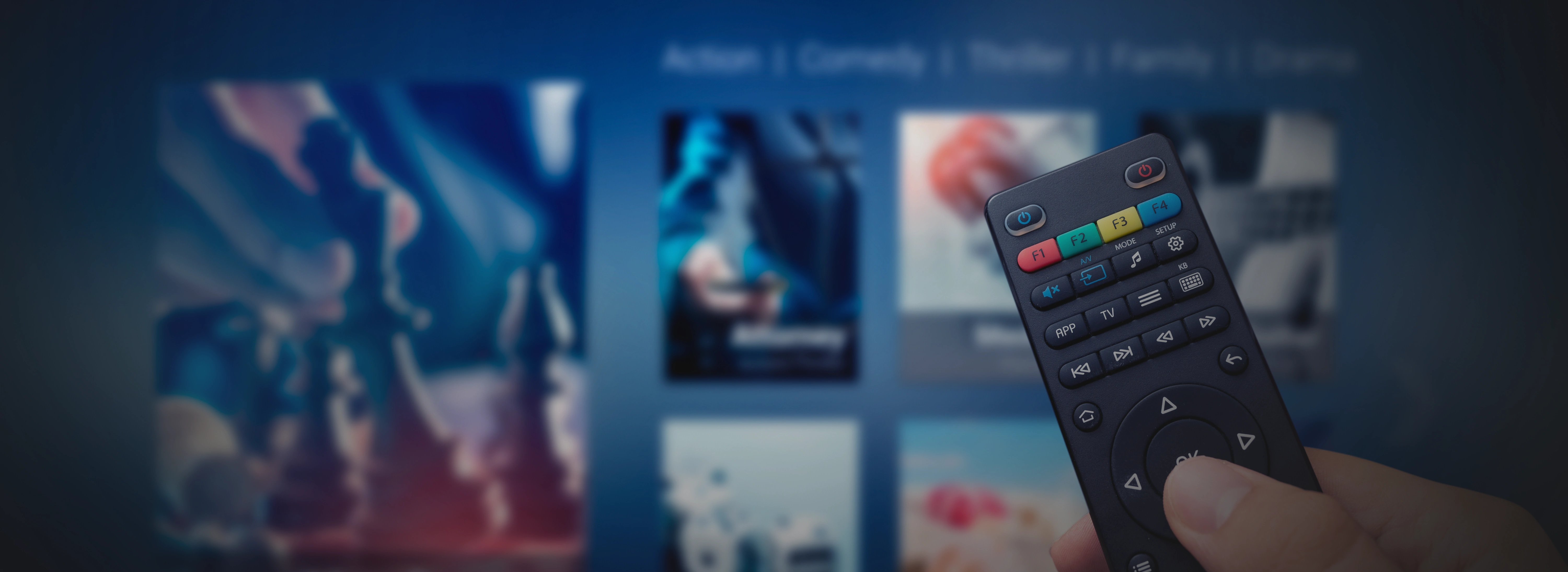 Satellite technician installing equipment at home